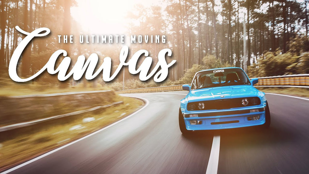THE ULTIMATE MOVING CANVAS, BMW E30 COUPE